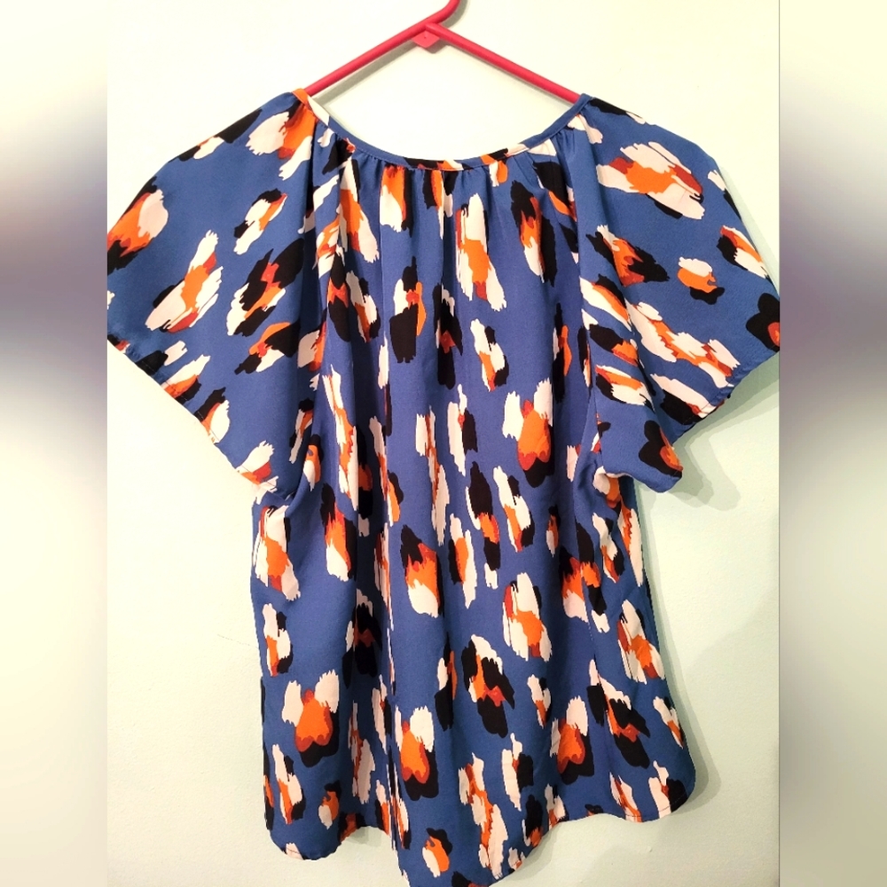 Women's Flutter Sleeve Blouse